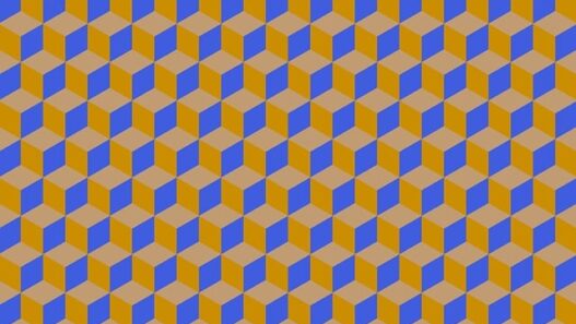 Geometric Wallpapers to Expand Narrow Hallways
