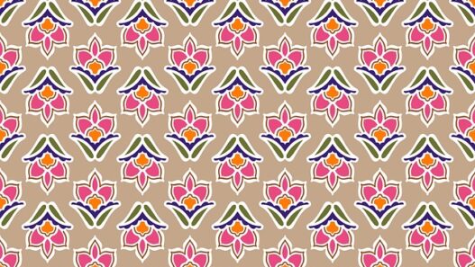 Retro Floral Wallpapers for Farmhouse Charm