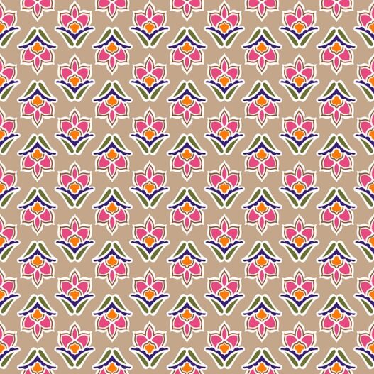 Retro Floral Wallpapers for Farmhouse Charm