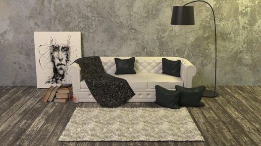 Wallpaper Focal Walls for Compact Living Rooms